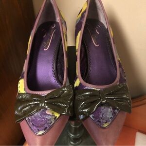 Poetic License Multicolor Floral Heels